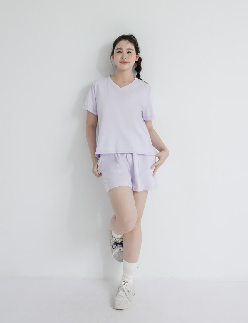 Instant Icy Cooling Sorona Drawstring Plus Size Shorts