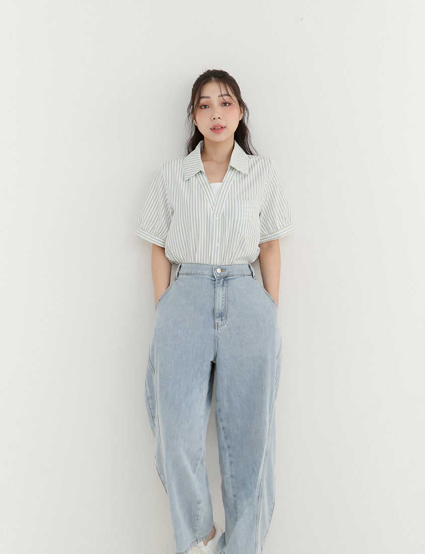 Pear-Shaped Friendly! Perfect Fit Plus Size Curved Leg Jeans