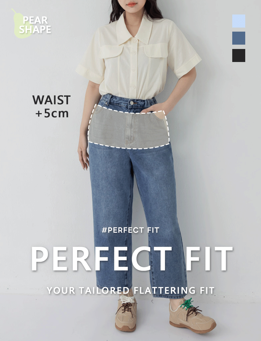 Pear-Shaped Friendly! Perfect Fit Plus Size Boyfriend Jeans