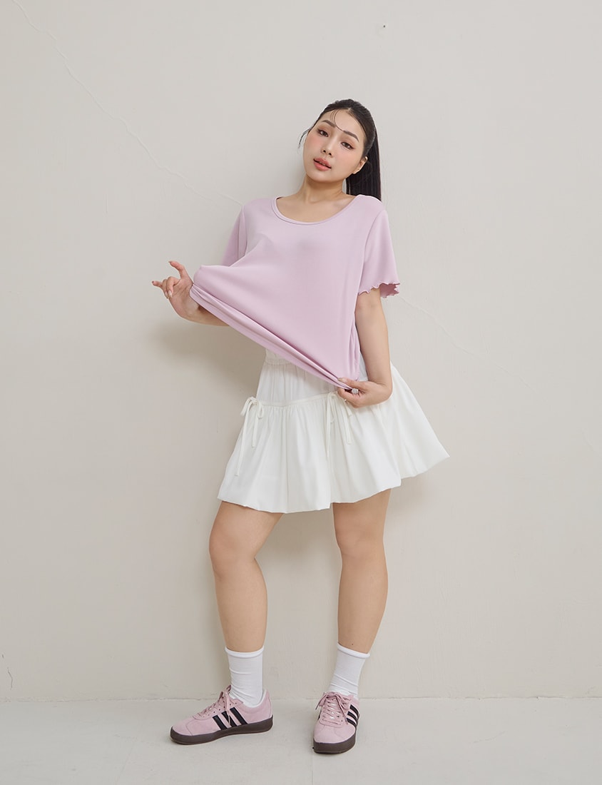 Instant Cool Cloud Cotton Crewneck Plus Size Tee