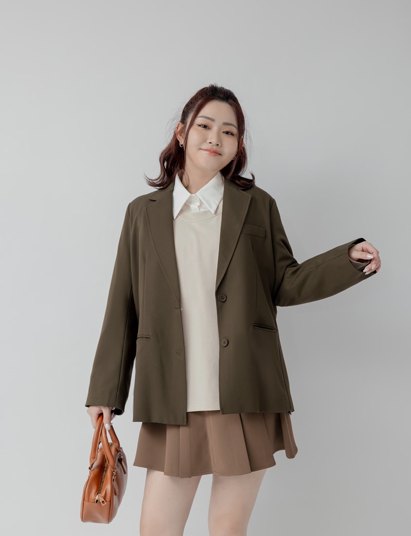 Oversized Cotton Slit Plus Size Sweatshirt (Unisex)