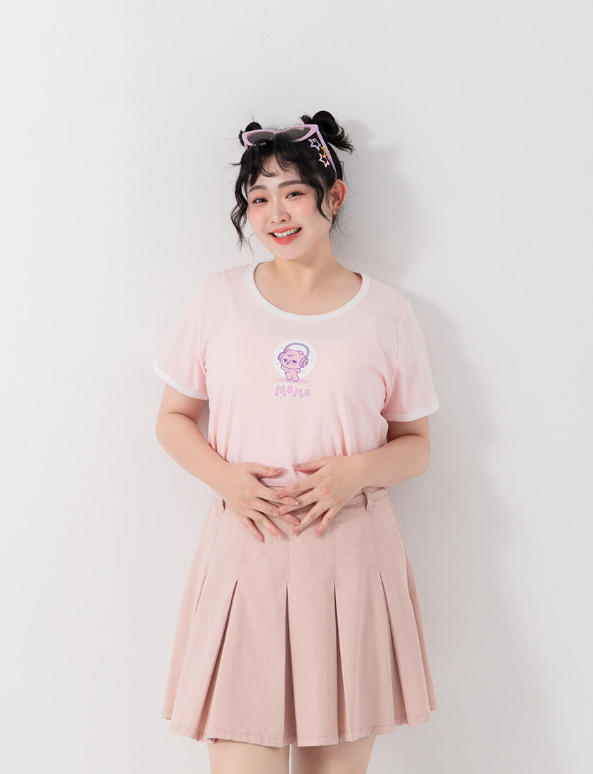Poly Lulu x UGLY MEWS Collab Cute Cat Tee