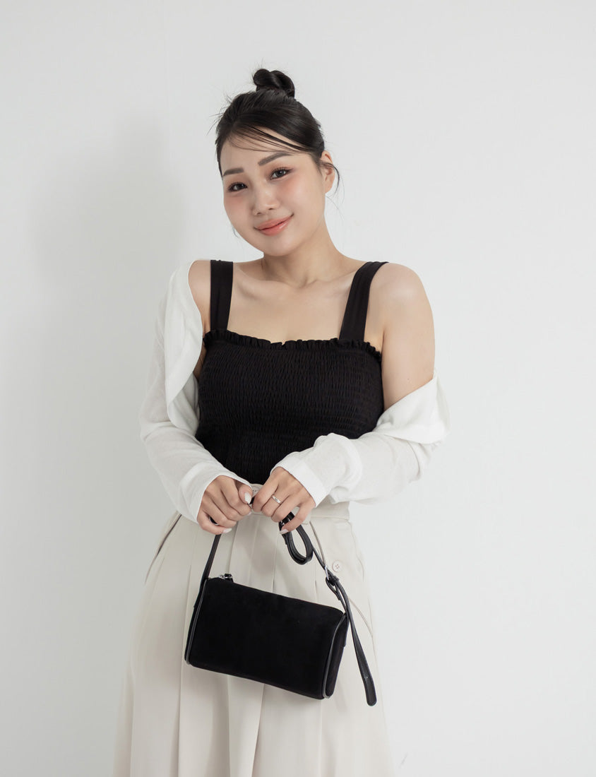 Pobra. Tencel Cooling Bubble Hem Plus Size Bra Top 2.0