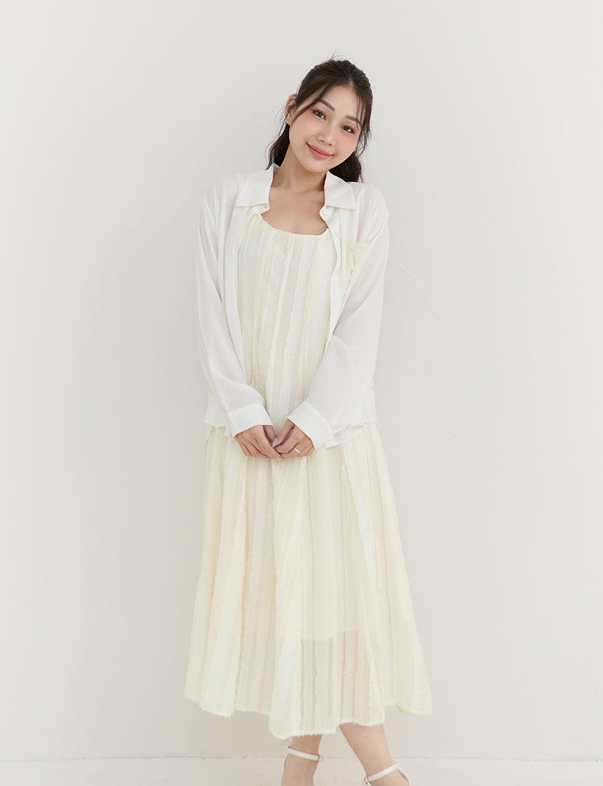 Pear-Shaped Friendly! Perfect Fit Jacquard Elegant Plus Size Maxi Dress