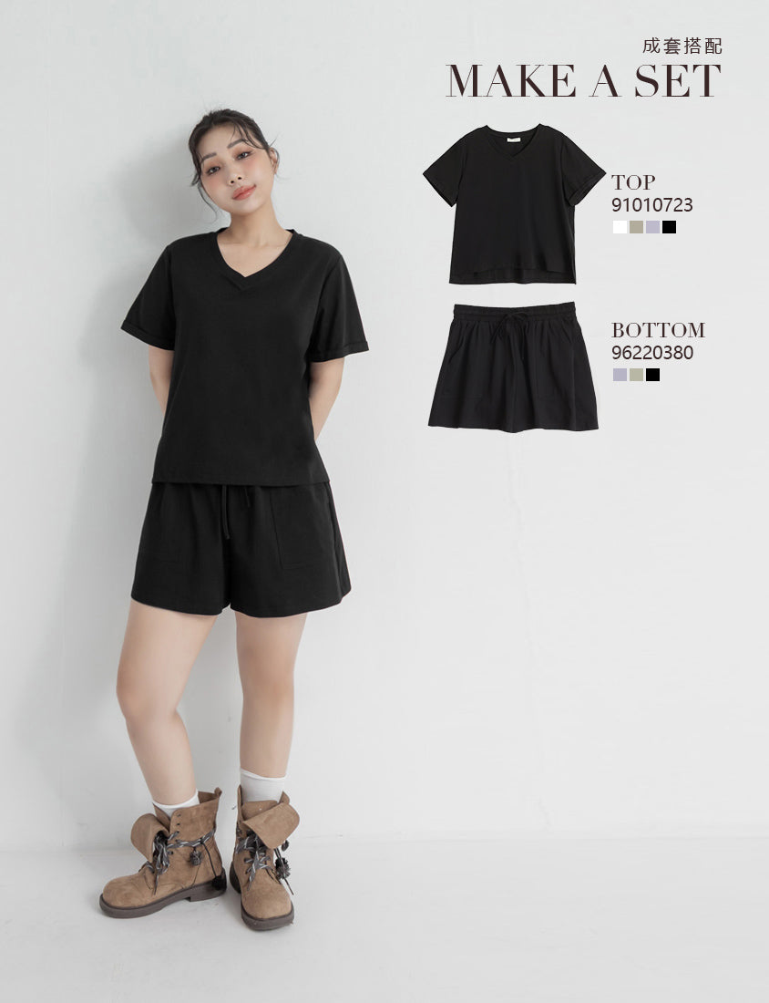 Instant Icy Cooling Sorona Drawstring Plus Size Shorts