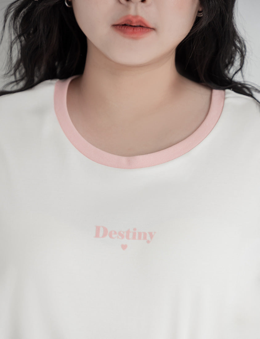 Instant Cooling Flocked Oversized Plus Size Tee