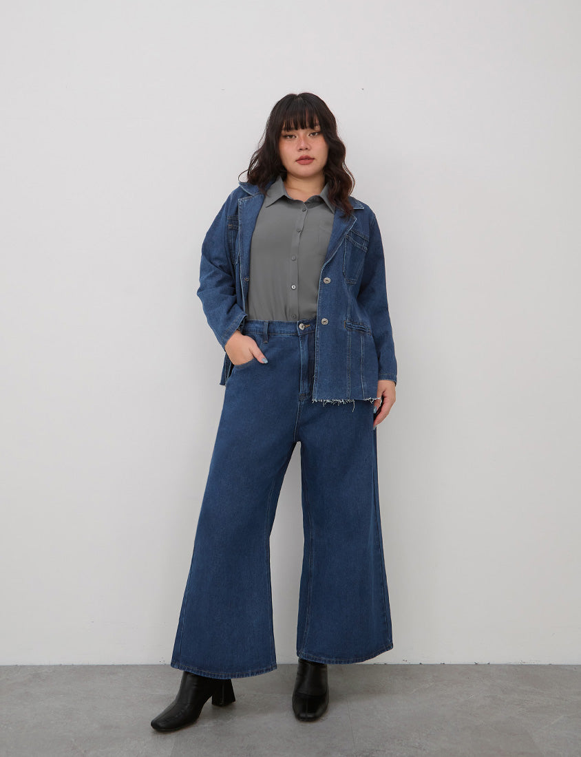 Versatile Wrinkle-Resistant Oversized Plus Size Long Sleeve Shirt (Unisex)