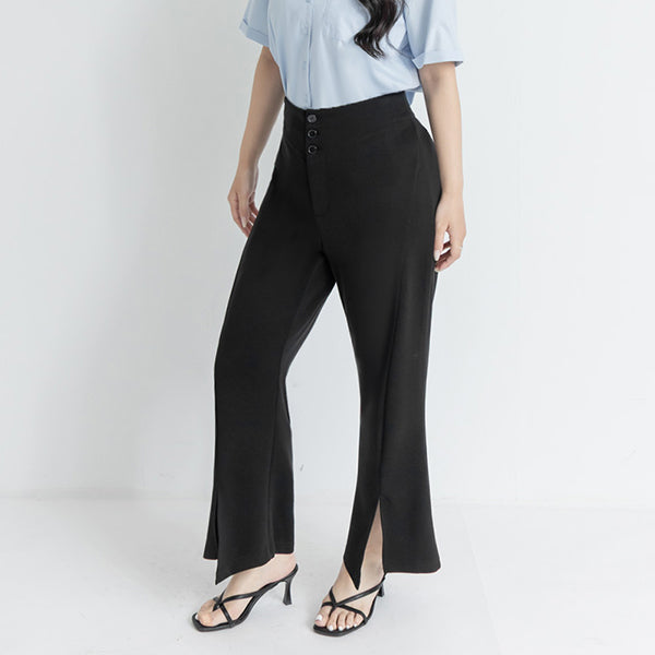 Instant Cool Cloud Cotton  Plus Size Flare Pants (Short)