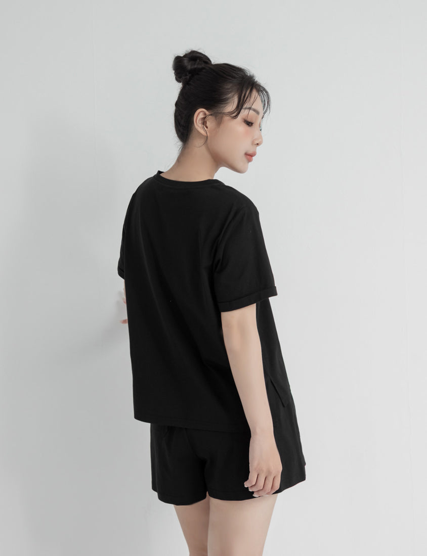Instant Icy Cooling Sorona Plus Size V-Neck Tee