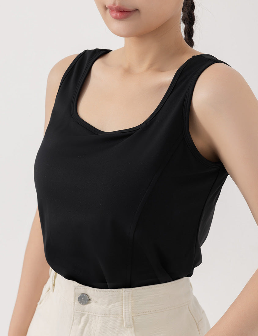 Pobra. Instant Cooling Slimming Stitch Plus Size Bra Tank Top