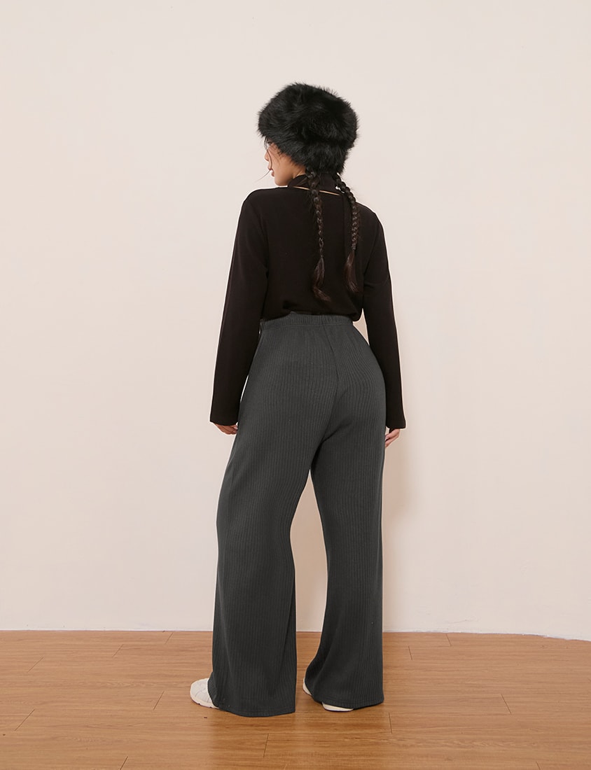 Mochi-Soft Slimming Cashmere Plus Size Long Pants