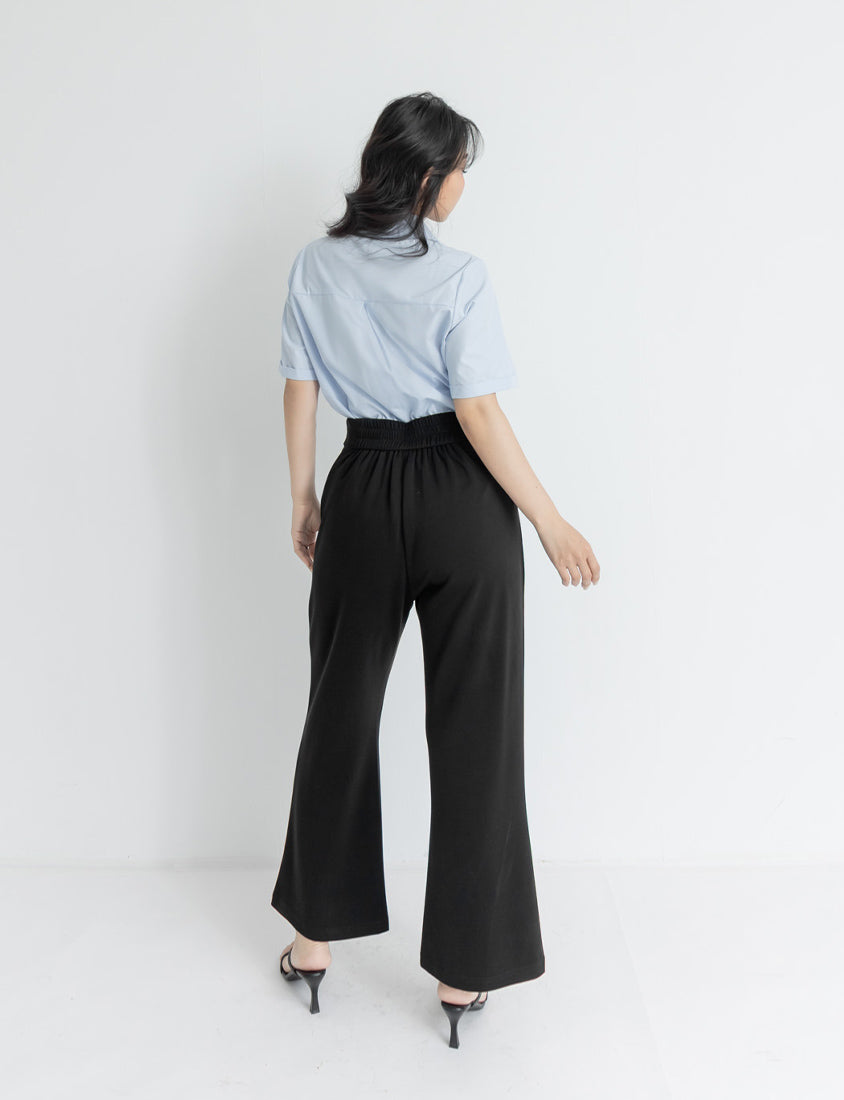 Instant Cool Cloud Cotton  Plus Size Flare Pants (Short)