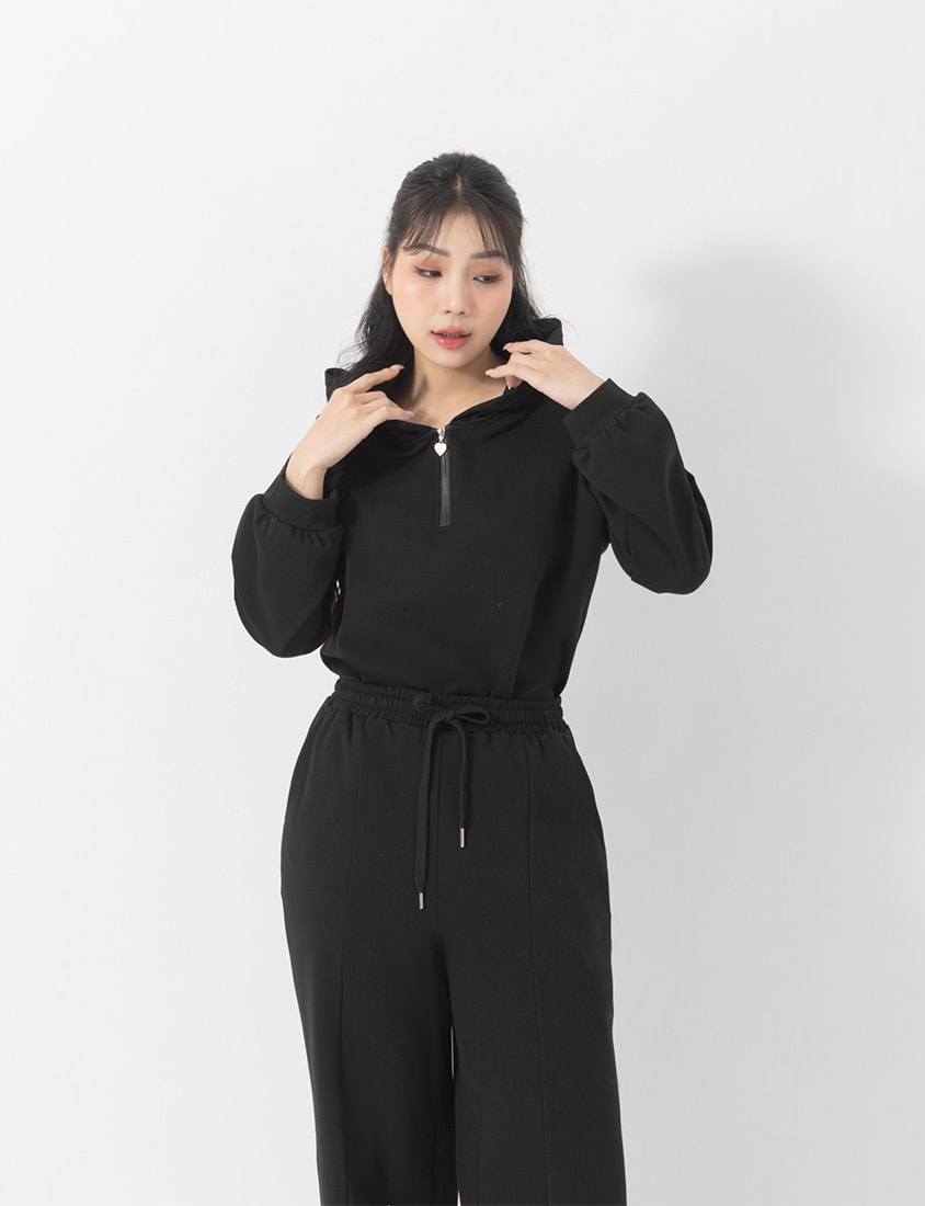 Comfort Deodorizing Brushed Lined Plus Size Hoodie