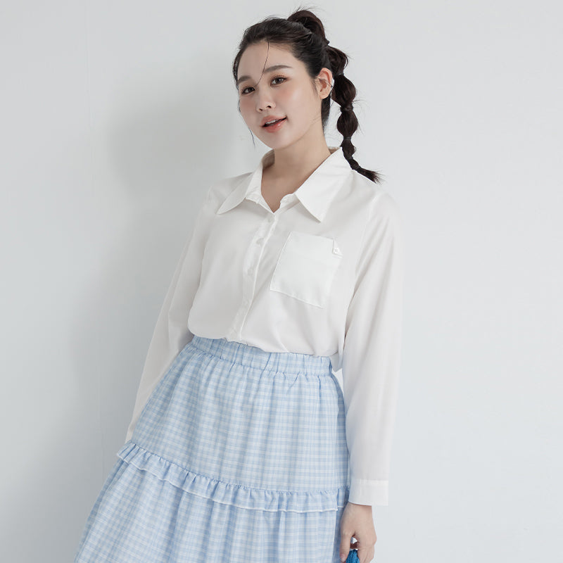 Instant Icy Cooling Cropped Sun Protection Plus Size Shirt