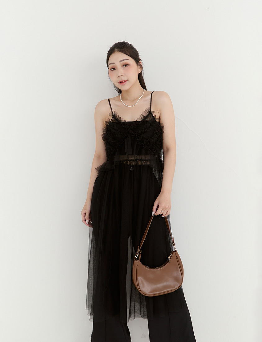 MISS. Japanese Style Adjustable Layered Plus Size Long Vest