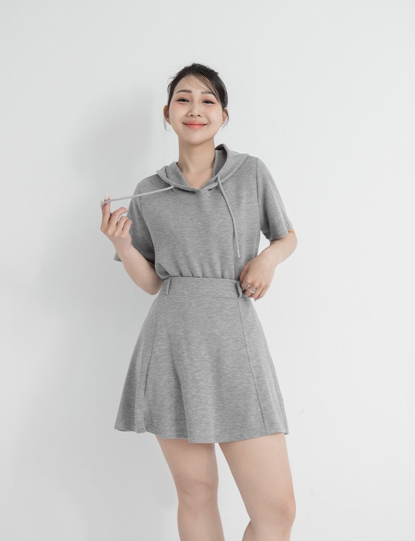 Skin-friendly Sand-Washed Cloud Cotton Plus Size Lounge Set