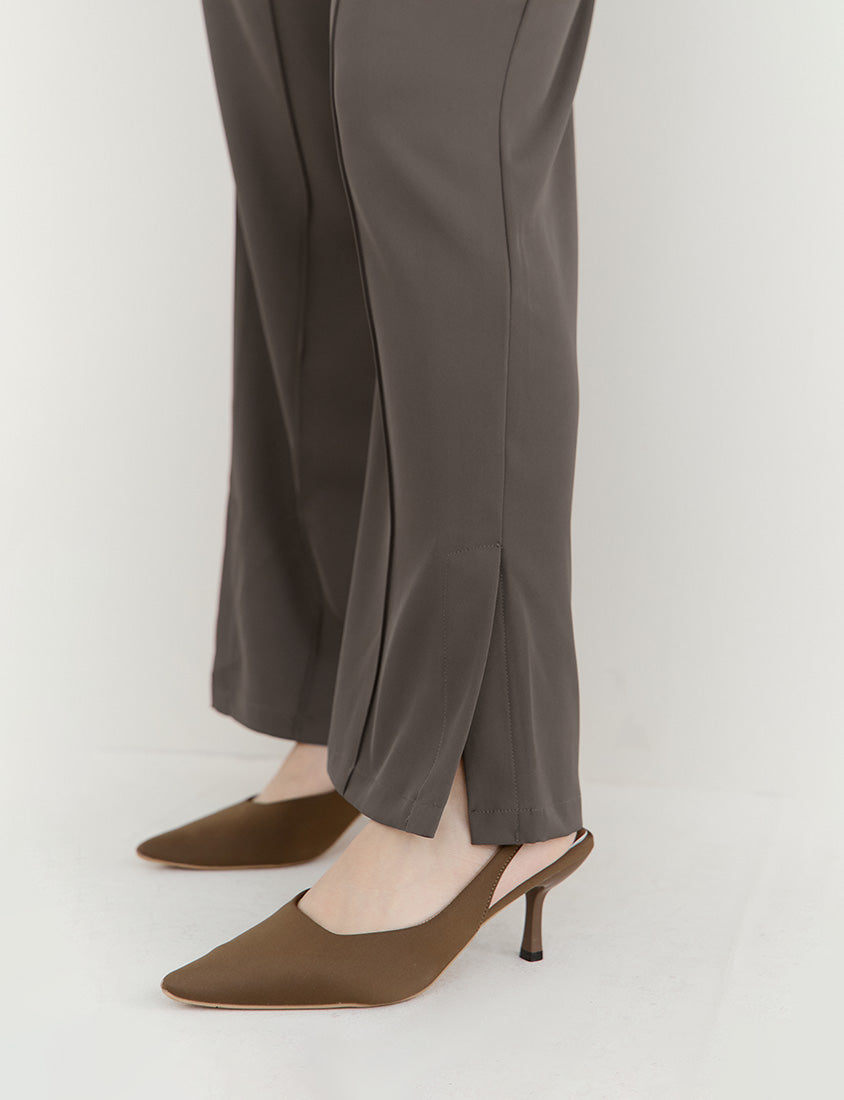 MISS. Instant Cooling Slim Fit Plus Size Flared Trousers