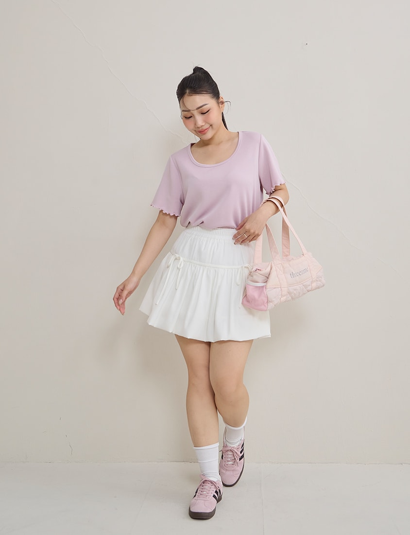Instant Cool Cloud Cotton Crewneck Plus Size Tee