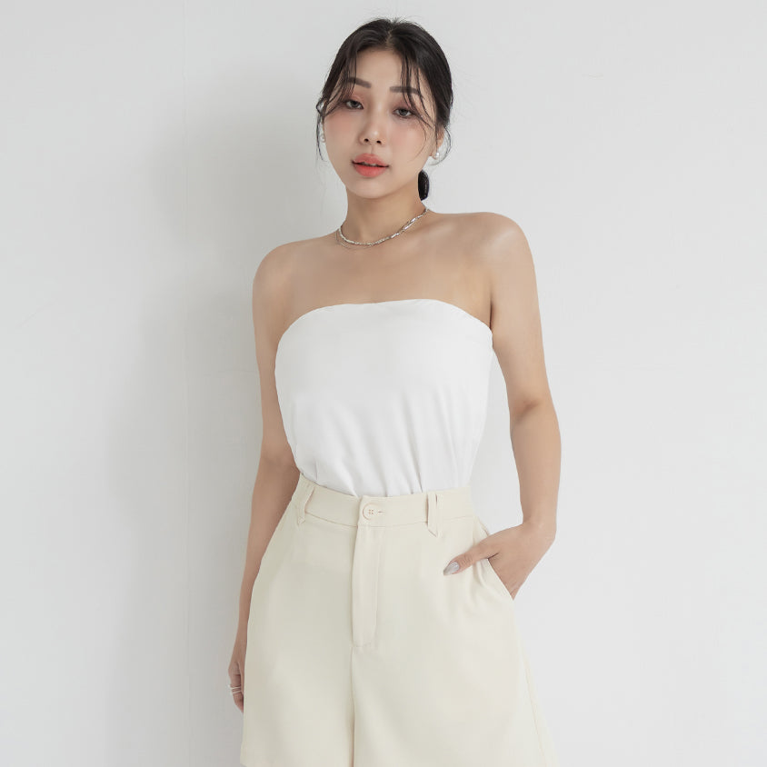 Pobra. Cooling Longline Bandeau Plus Size Bra Tank Top