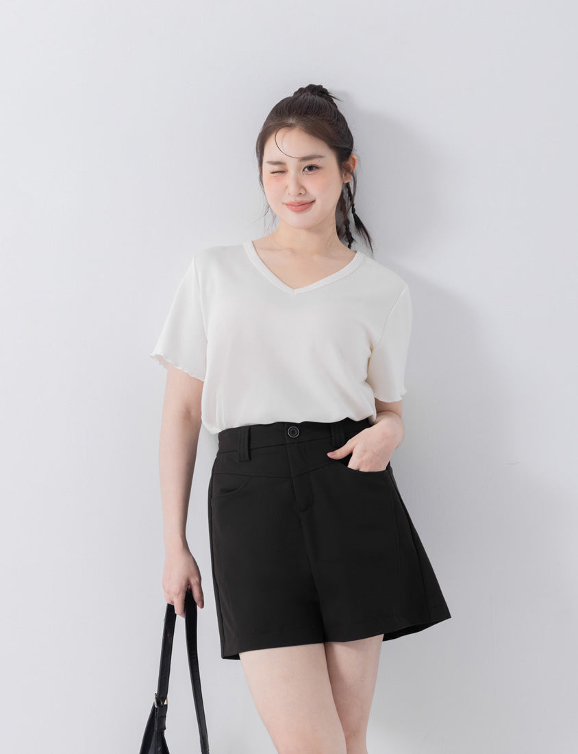 COOL PRO+ Space Cotton V-Neck Plus Size Tee
