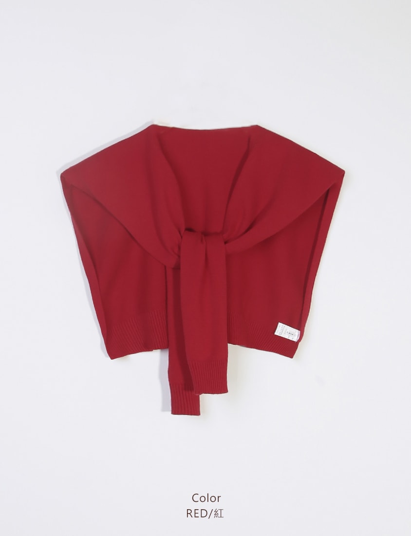 Versatile Multi-Color Knit Shawl