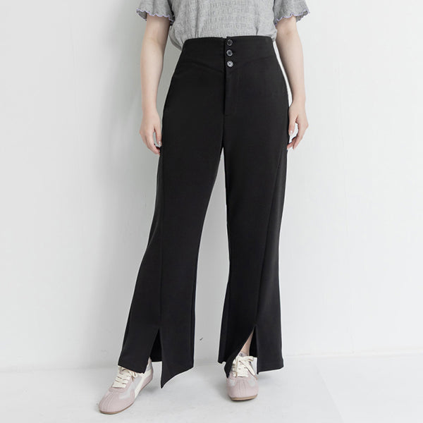 Instant Cool Cloud Cotton  Plus Size Flare Pants (Long)