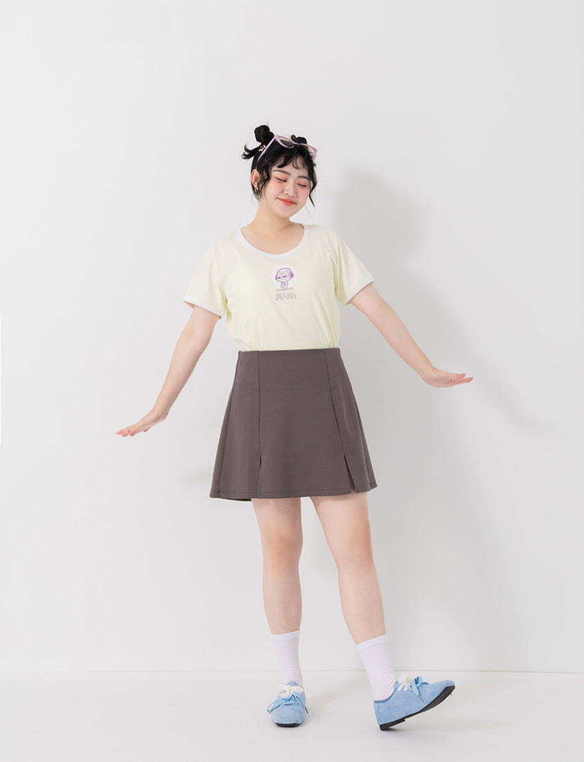 Poly Lulu x UGLY MEWS Collab Cute Cat Tee