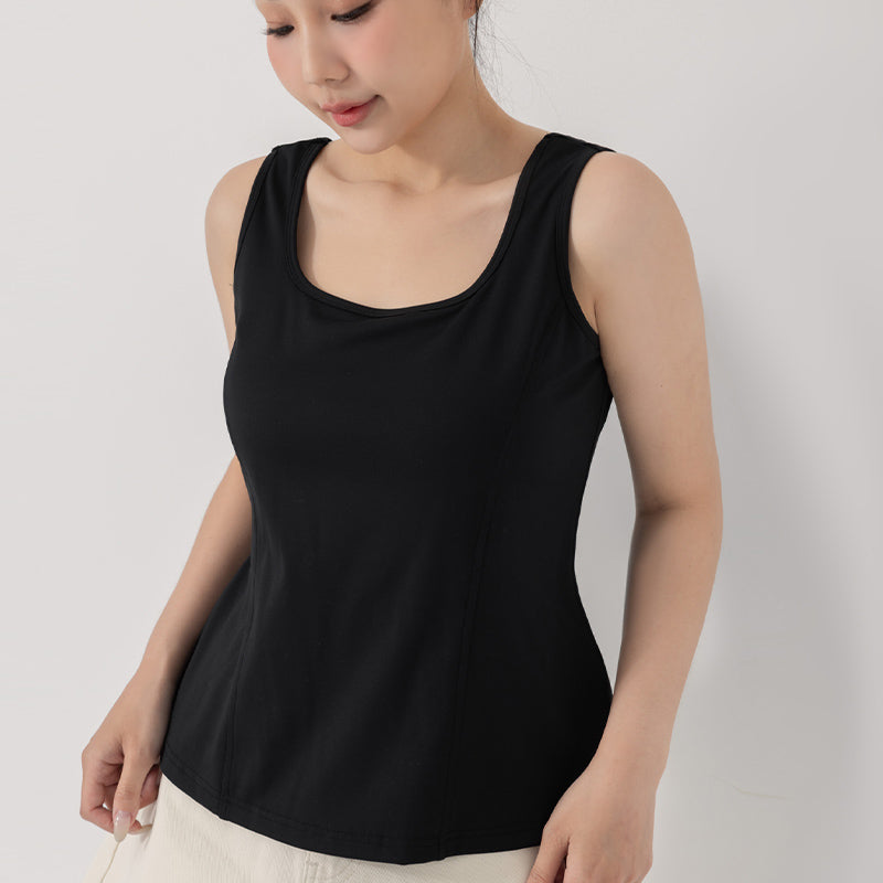 Pobra. Instant Cooling Slimming Stitch Plus Size Bra Tank Top