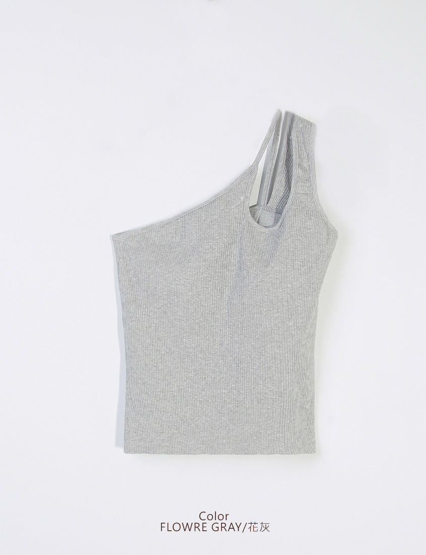 Pobra Sexy Cut-Out Ribbed Plus Size Bra Top