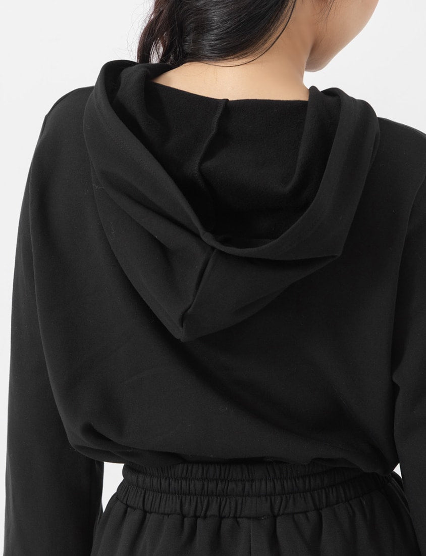 Comfort Deodorizing Brushed Lined Plus Size Hoodie