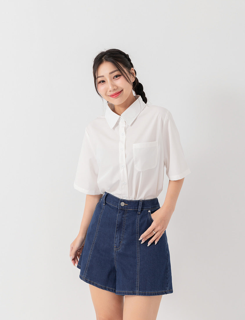 Instant Cooling Short Sleeve Plus Size Shirt