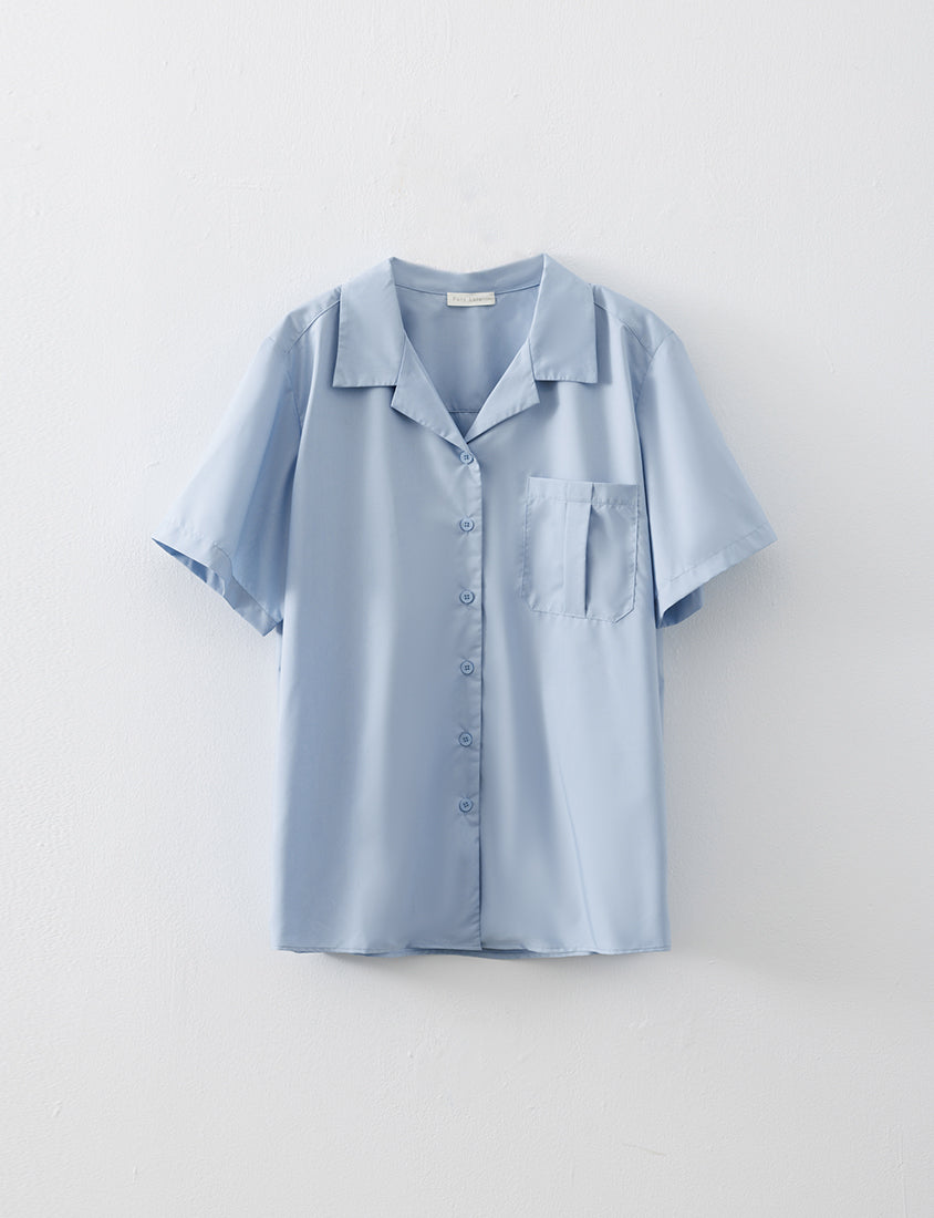 Instant Cooling Cuban Collar Oversized Sun Protection Plus Size Shirt