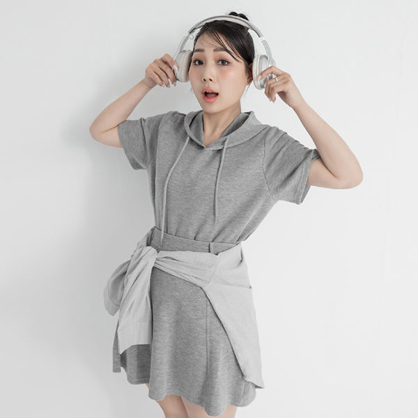 Skin-friendly Sand-Washed Cloud Cotton Plus Size Lounge Set