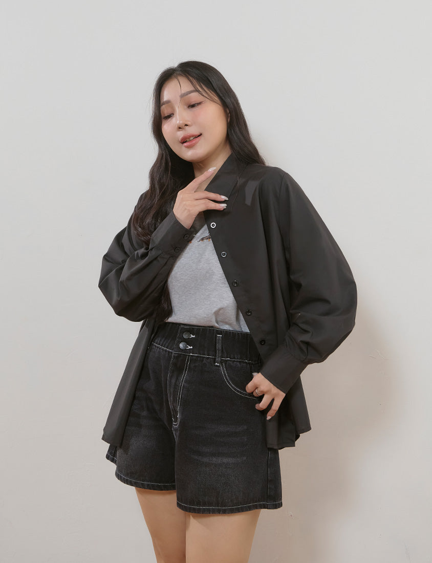 Icy Cooling Minimal Sun Protection Plus Size Shirt