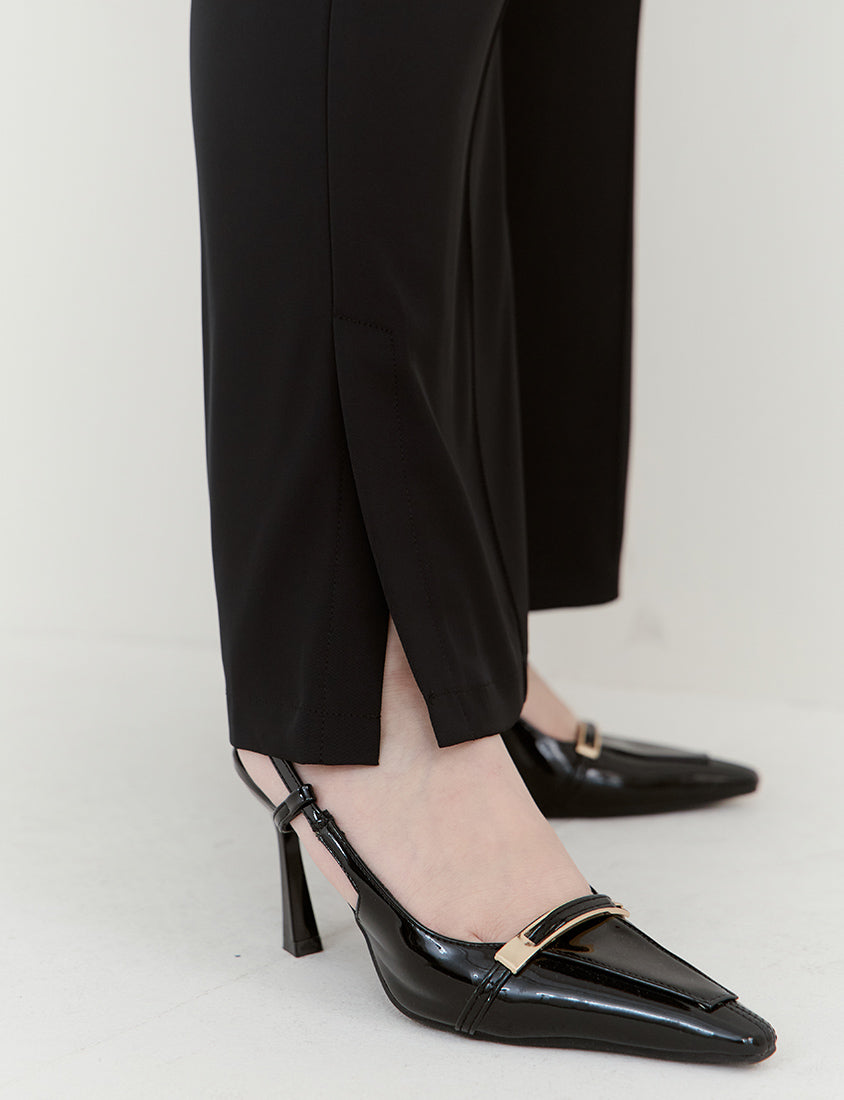 MISS. Instant Cooling Slim Fit Plus Size Flared Trousers