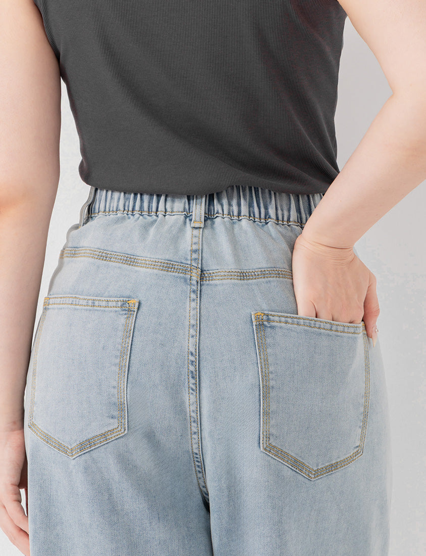 Standard Perfect Fit Plus Size Curved Leg Jeans