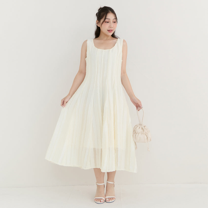 Pear-Shaped Friendly! Perfect Fit Jacquard Elegant Plus Size Maxi Dress