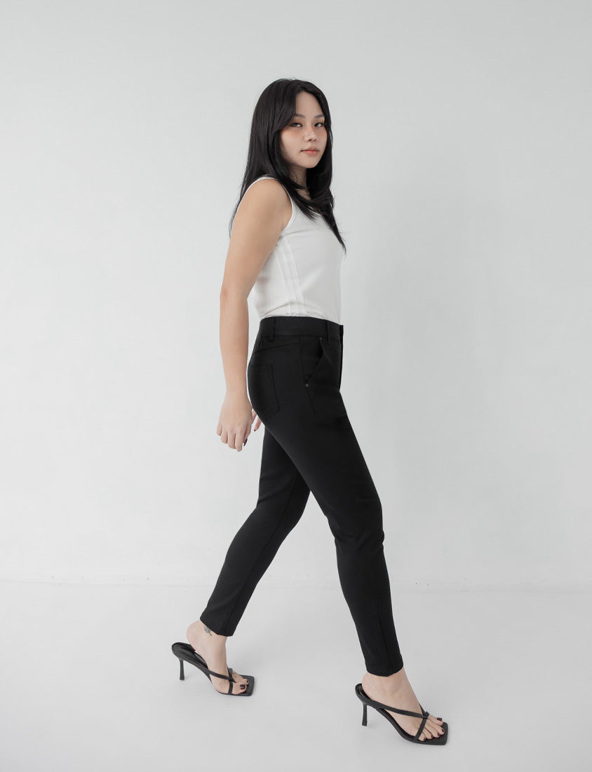 Tummy-Flattering Plus Size Slimming Pants  2.0 (Long)