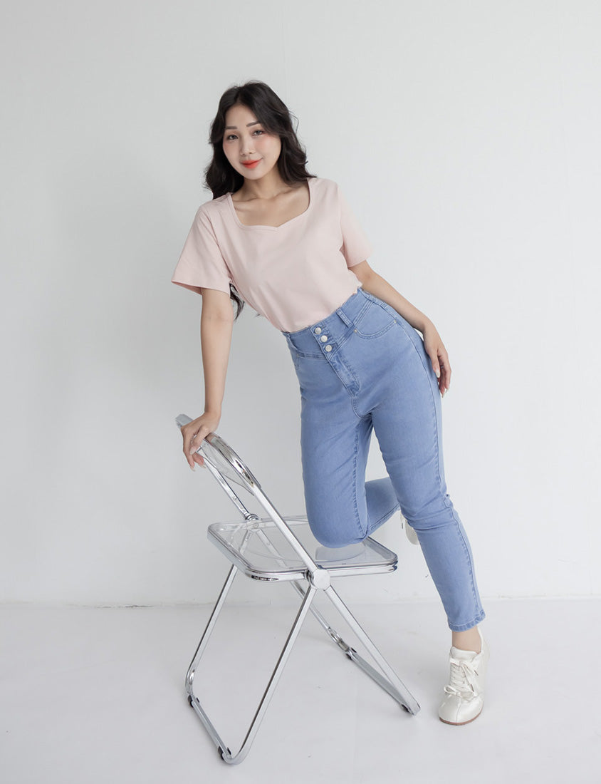 Cooling Tech Leg-Lengthening Plus Size Jeans