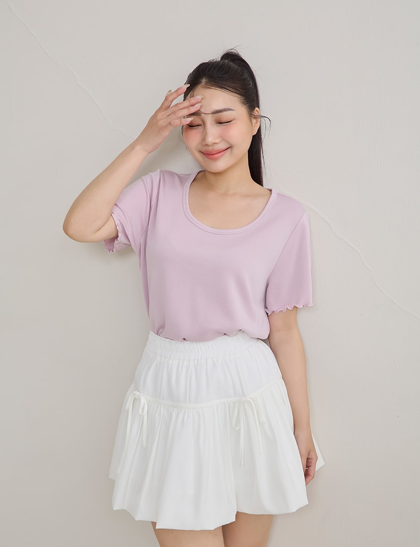 Instant Cool Cloud Cotton Crewneck Plus Size Tee