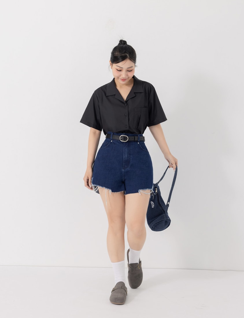 Instant Cooling Cuban Collar Oversized Sun Protection Plus Size Shirt