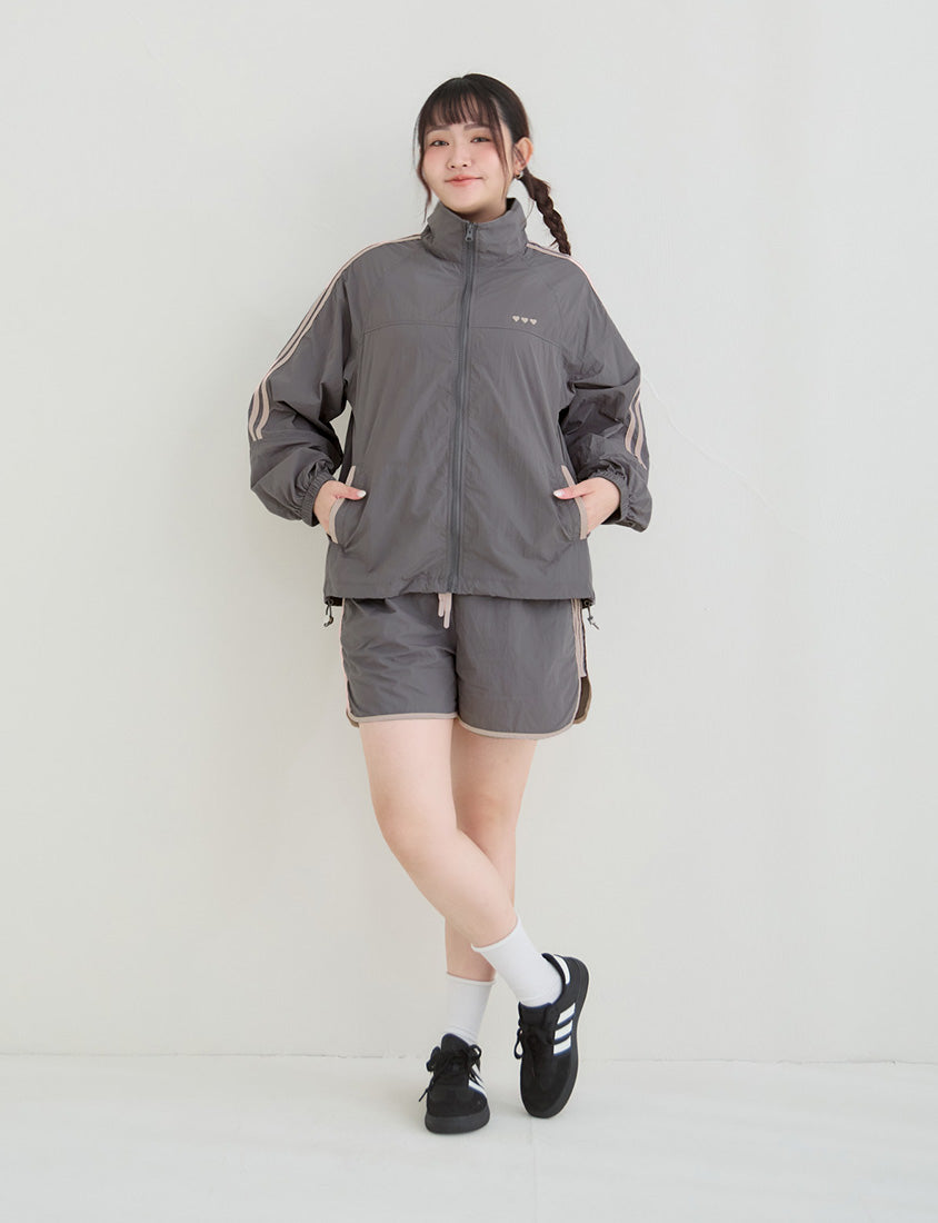 Instant Icy Cooling Contrast Sport Plus Size Jacket