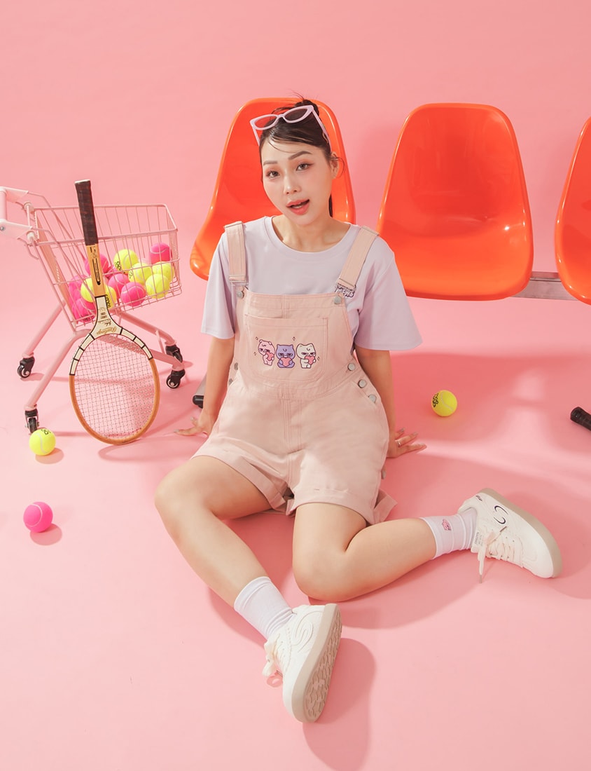Poly Lulu x UGLY MEWS Collab Oversized Tee