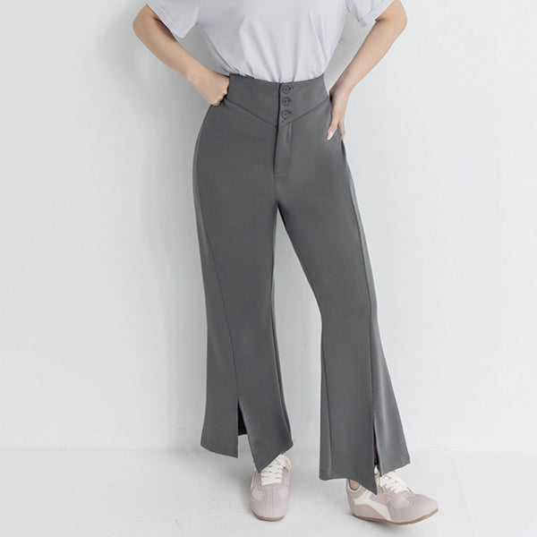 Instant Cool Cloud Cotton  Plus Size Flare Pants (Short)