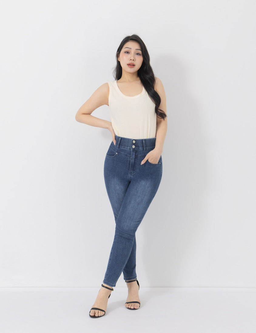 Basic Ribbed Sleeveless Plus Size Tank Top