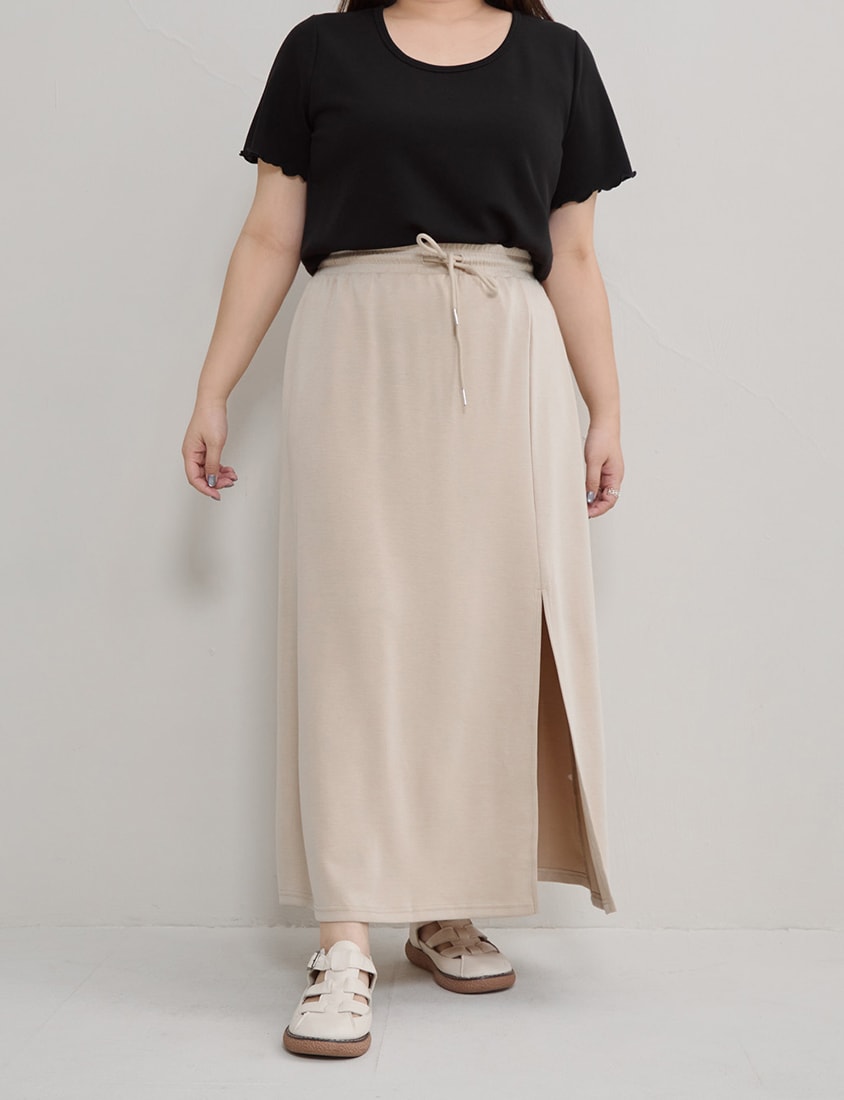 Instant Cool Cloud Cotton Crewneck Plus Size Tee