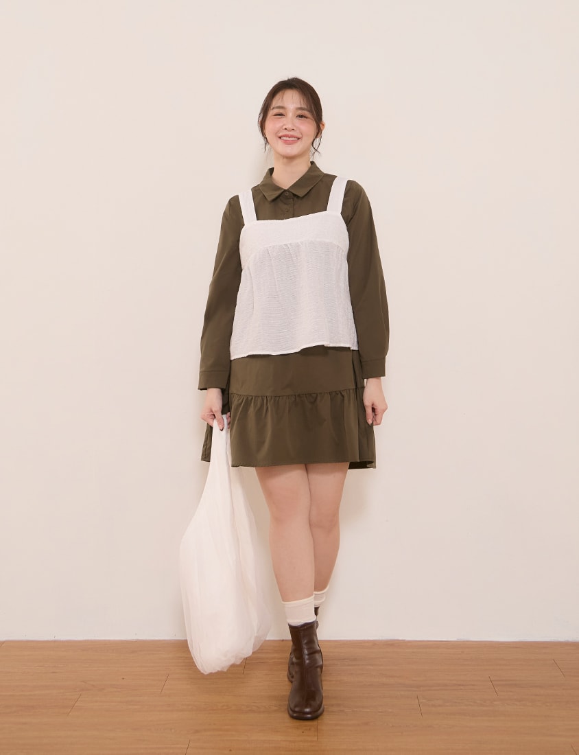 Two Way Convertible Sweet Ribbon Tie Layering Plus Size Camisole Vest