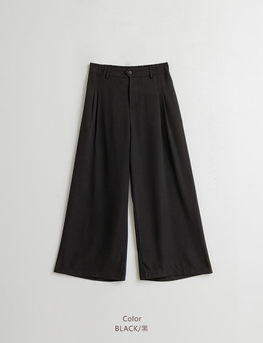 MISS. Lightweight Chiffon Waist Plus Size Long Pants