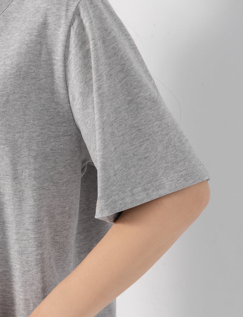 Cute Cat Print Oversized Plus Size Tee