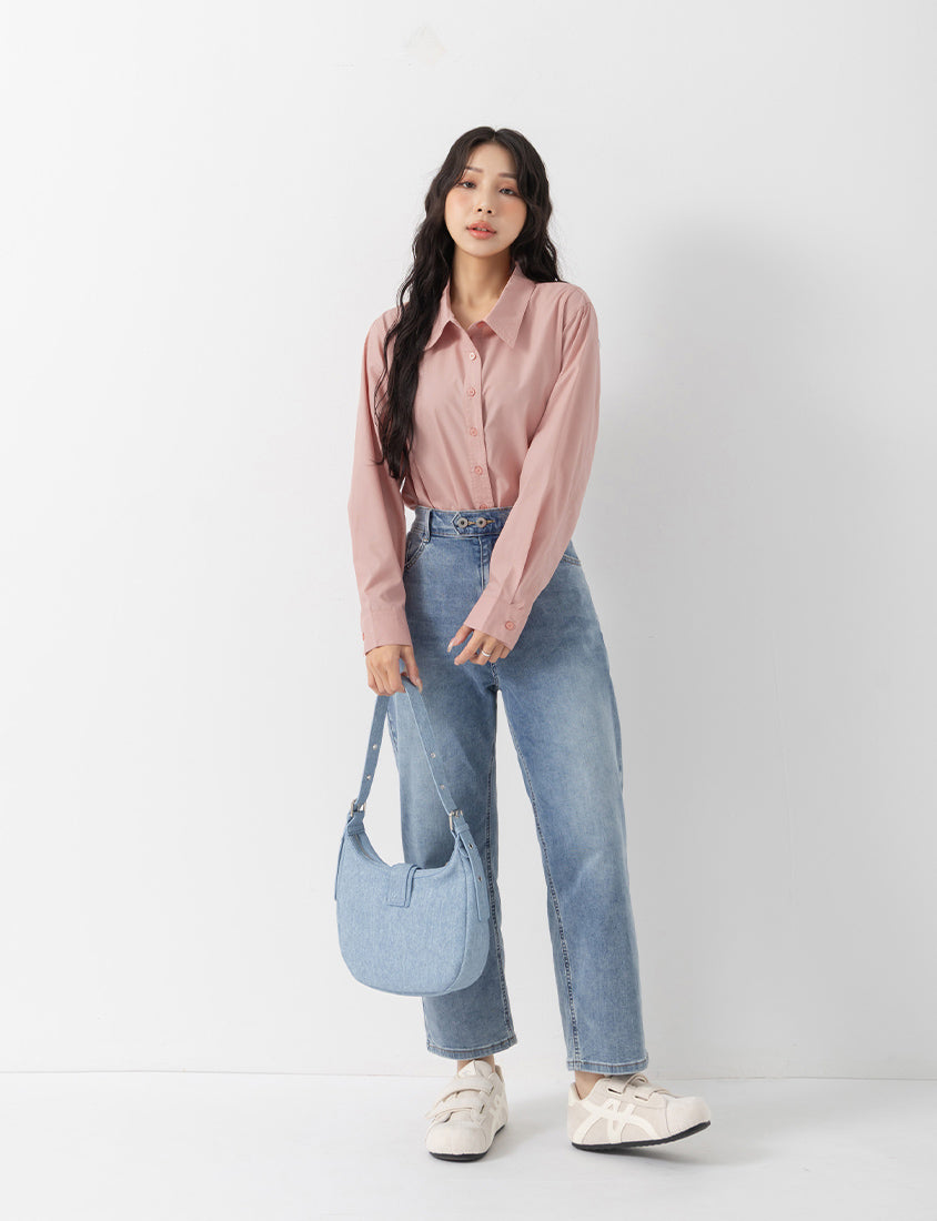 Pear-Shaped Friendly! Perfect Fit Seamed Versatile Plus Size Shirt